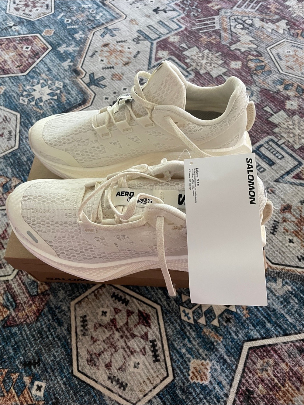 Salomon Aero Glide 3 Shoes - Off-White
